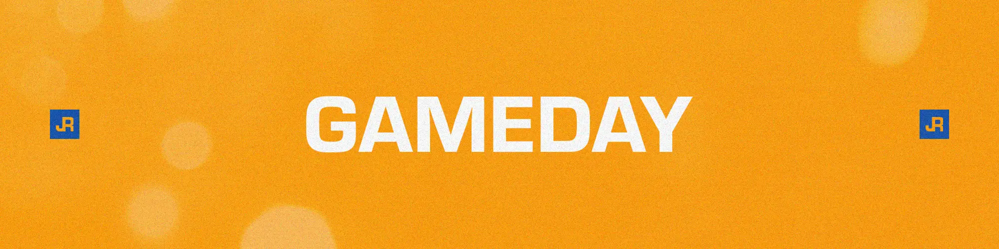 Josh Rock gameday banner
