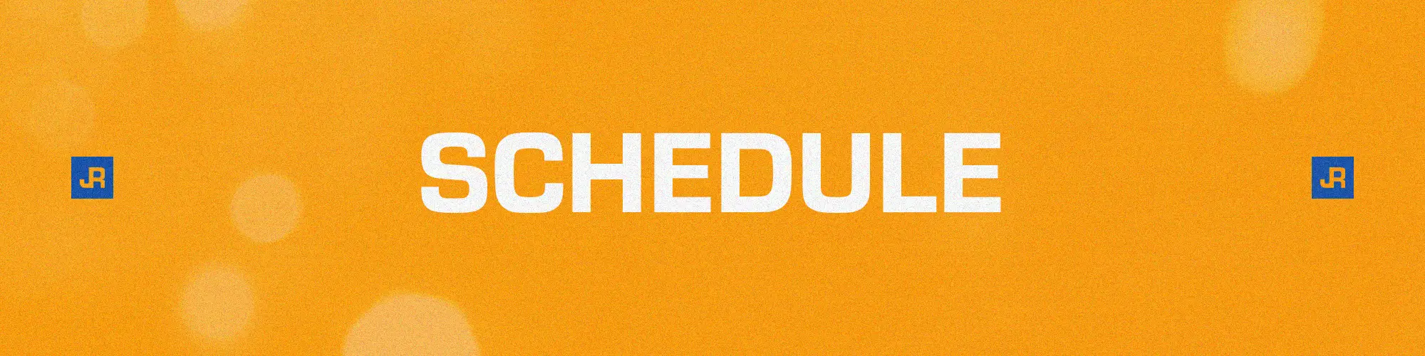 Josh Rock schedule banner