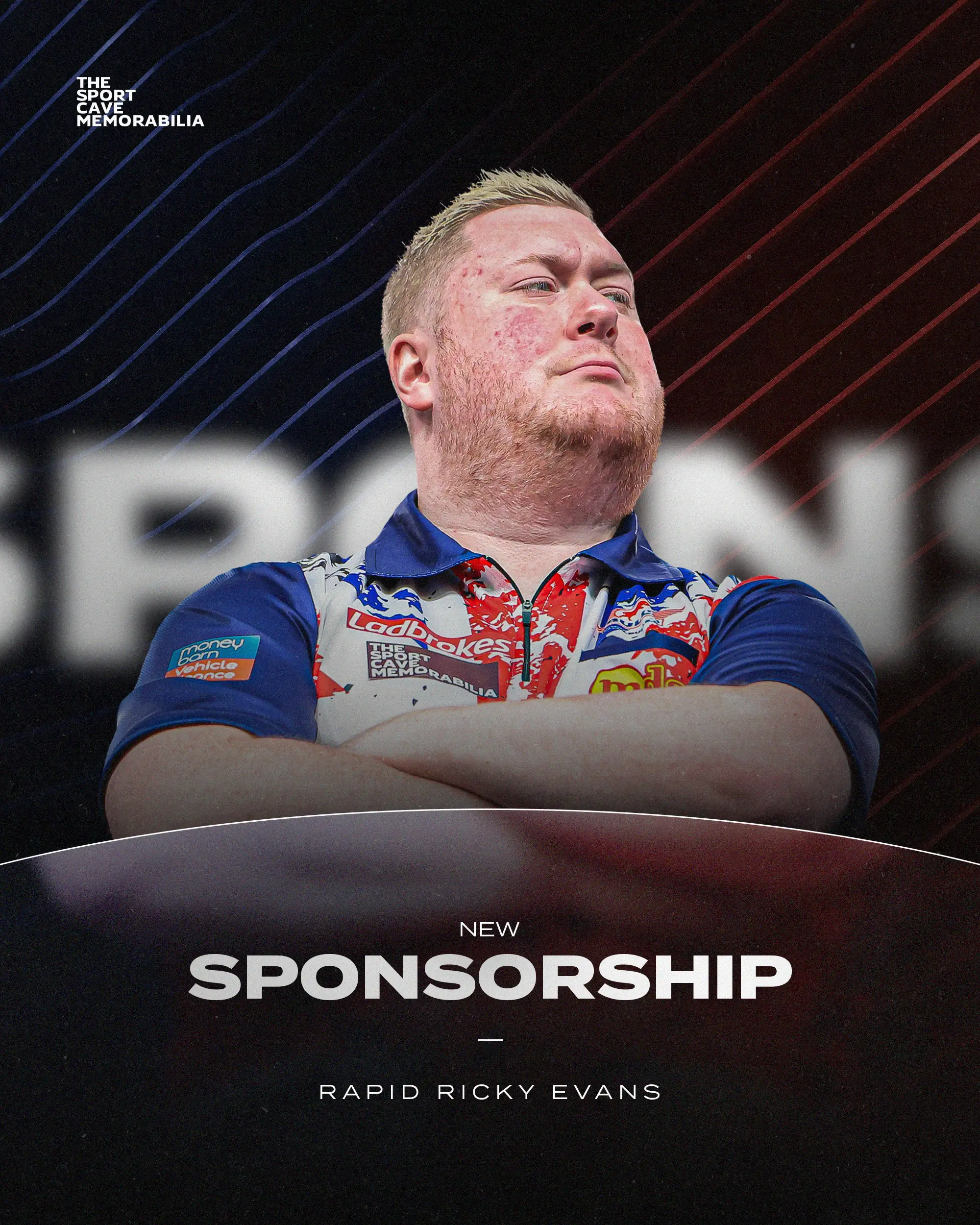 Ricky Evans sponsorship announcement TSCM
