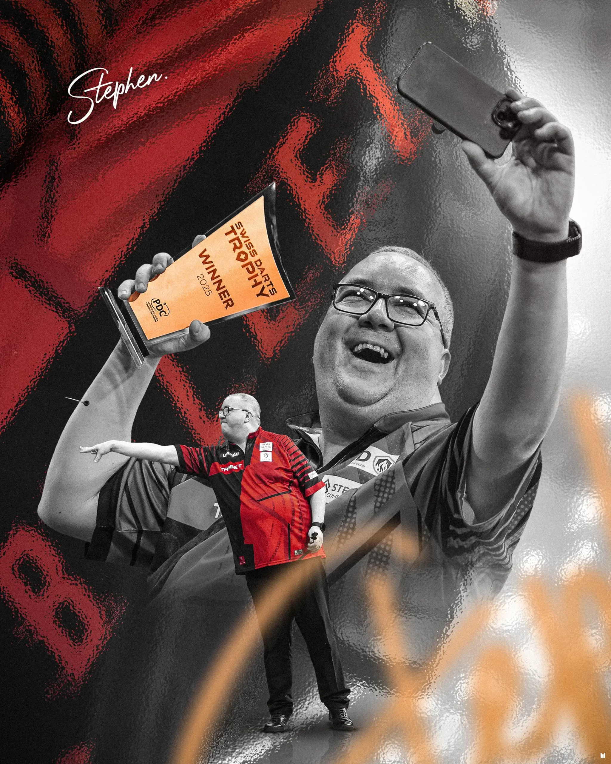 Stephen Bunting swiss darts trophy 2025 champion